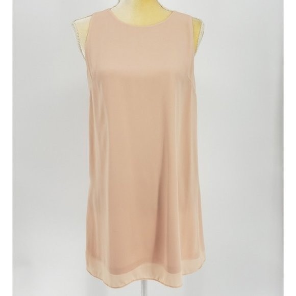 Ark & Co Sleeveless Lined Shift Dress Sz Small NWT - Picture 1 of 8